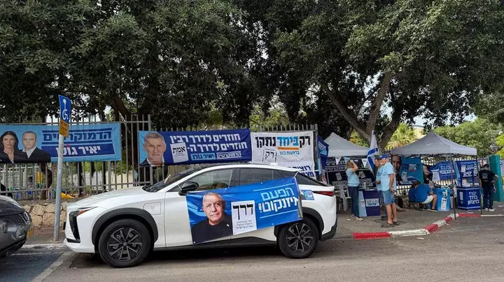 Israelis vote in record numbers in first national election since the Oct. 7 Hamas massacre