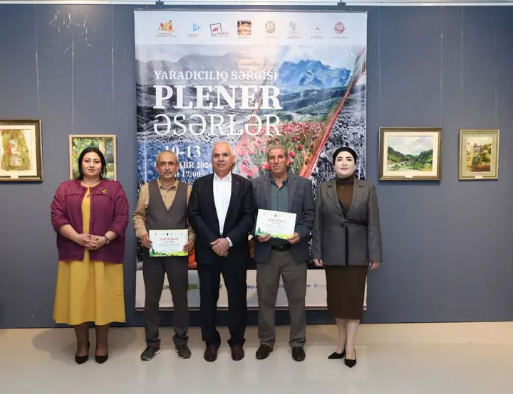 Plein air painting exhibition opens at Khatai Arts Center