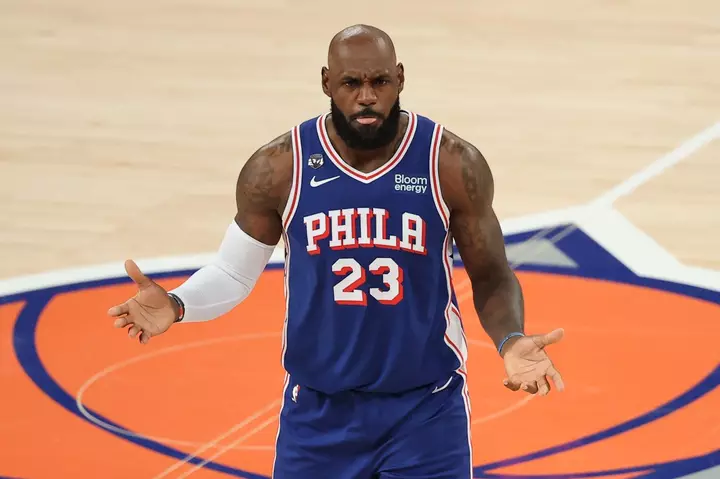 LeBron James Confronts Knicks Fan in Heated Exchange During 76ers Debut