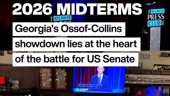 2026 Midterms: Georgia's Ossof-Collins showdown lies at the heart of the battle for US Senate