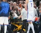 ‘We’re not doing great’: Gilgeous-Alexander in tears after Williams suffers gruesome leg injury