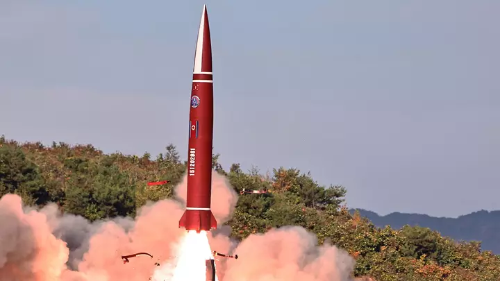 North Korea fires ballistic missiles off east coast as tensions with South rise