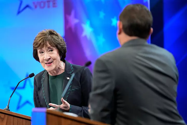In Maine, a Toss-Up Senate Race Is About the Incumbent and Not Much Else