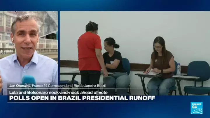 Polls open in Brazil presidential runoff
